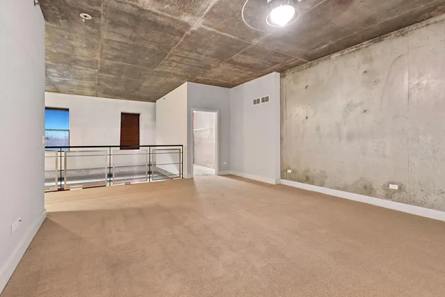 a view of empty room