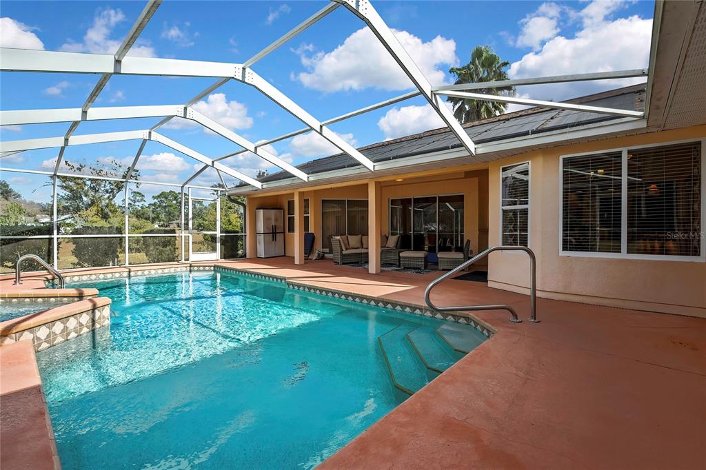 3786 South Emma Jane Terrace Homosassa, FL 34448 - Photo 26 of 32 a view of a swimming pool with a patio