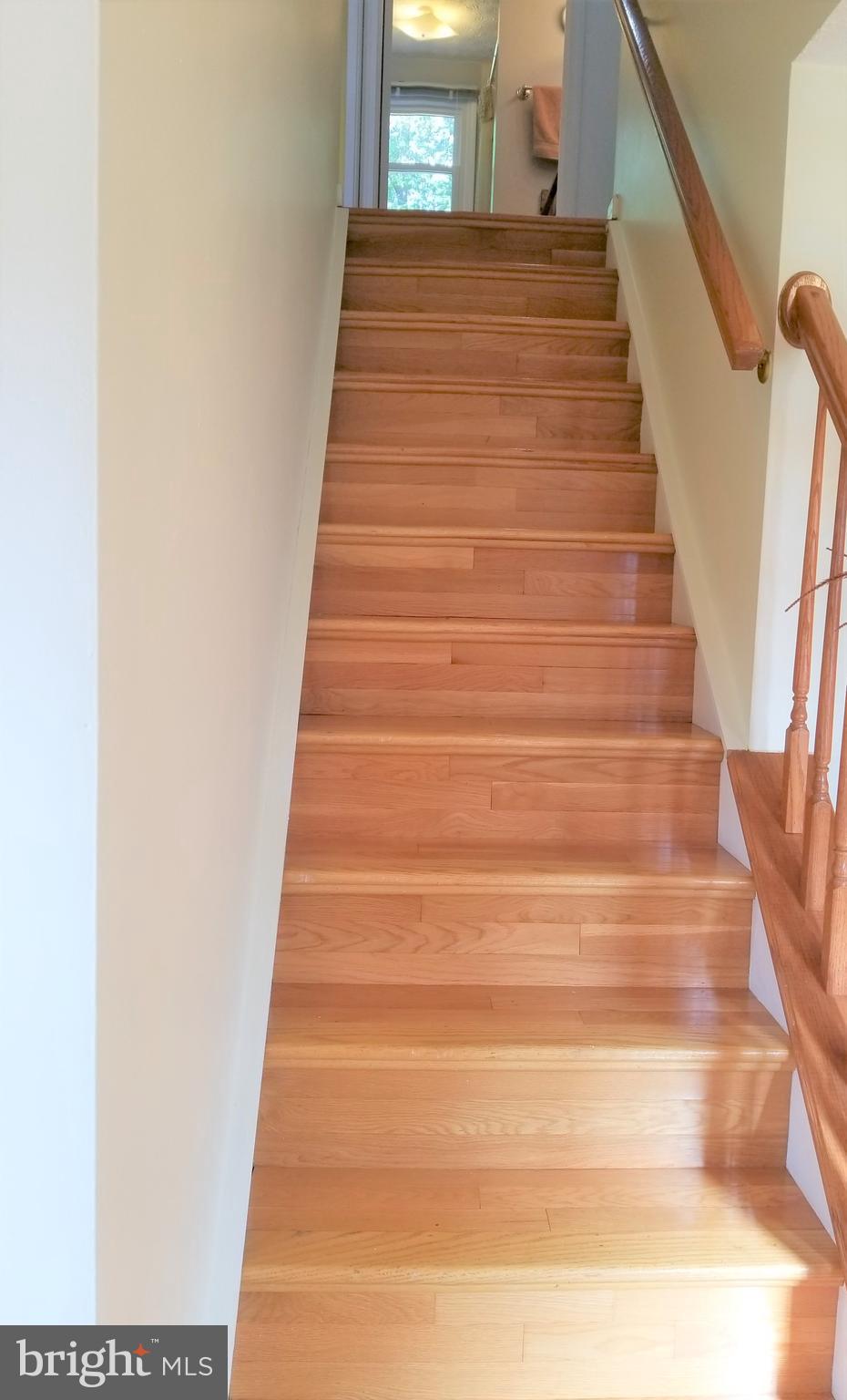 8203 Creedmor Drive Springfield, VA 22153 - Photo 9 of 25 Staircase to the Bedroom Level