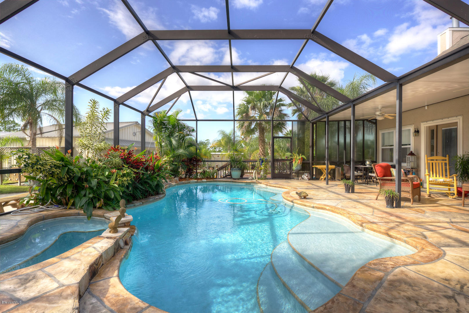 9349 Fleming Grant Road Micco, FL 32976 - Photo 25 of 36 Tropical Pool