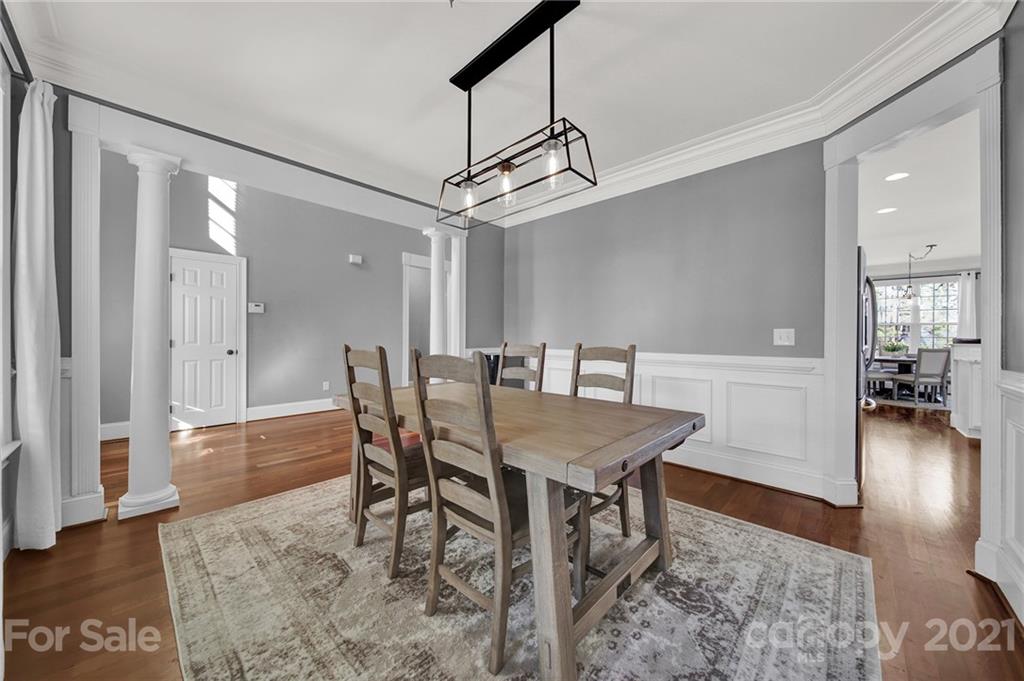 1804 Sam Smith Road Fort Mill, SC 29708 - Photo 7 of 48 a view of a dining room with furniture