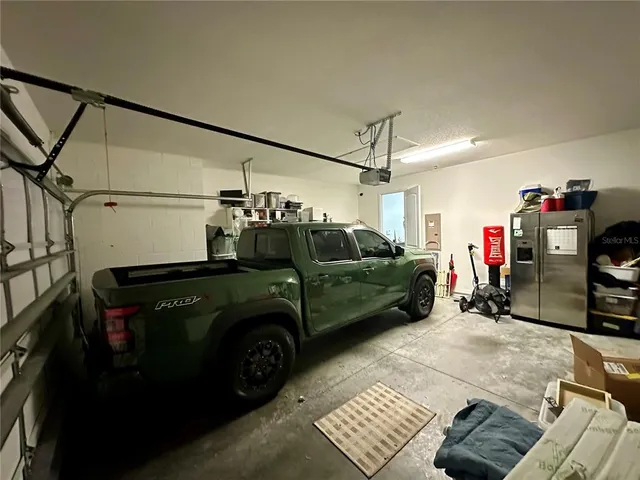 a view of car garage