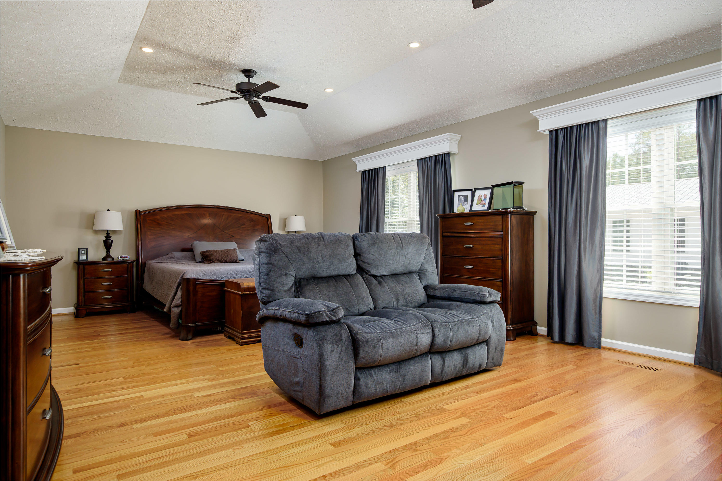 2777 Farm Life School Road Carthage, NC 28327 - Photo 12 of 44 Huge Master Bedroom with tray ceiling