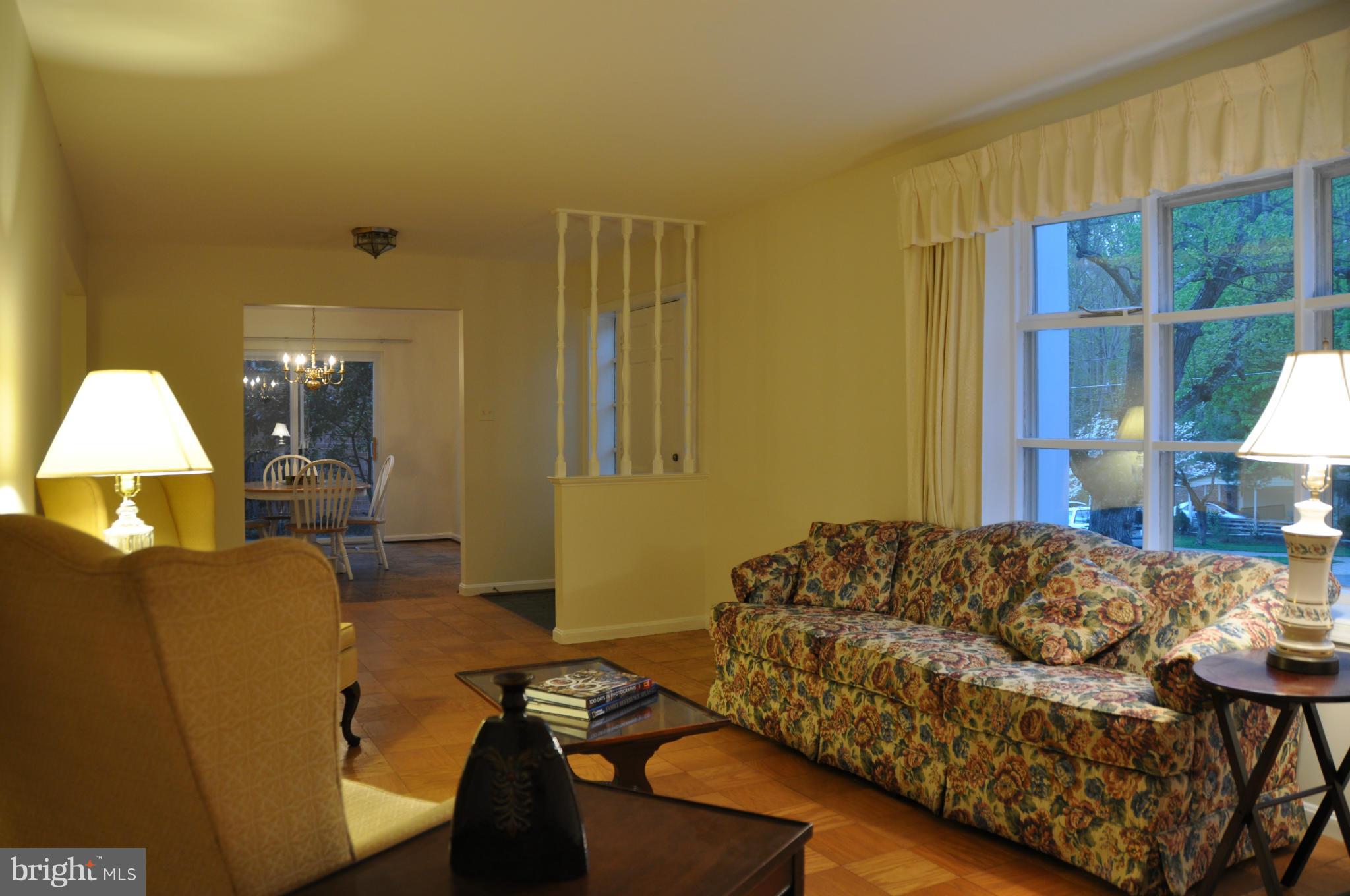 8602 Thames Street Springfield, VA 22151 - Photo 7 of 21 Large Living Room with Picture Window