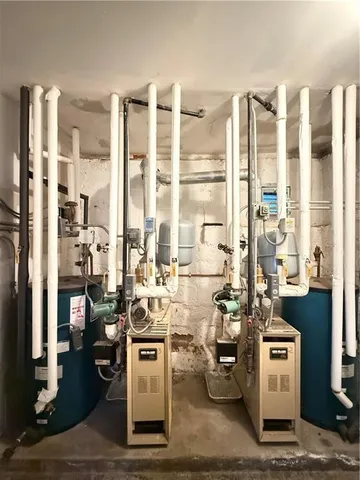 a view of a living room and dining room