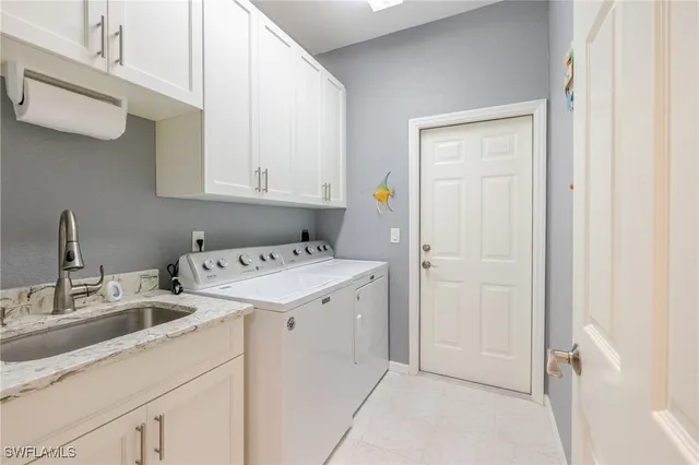 a room with storage and utility