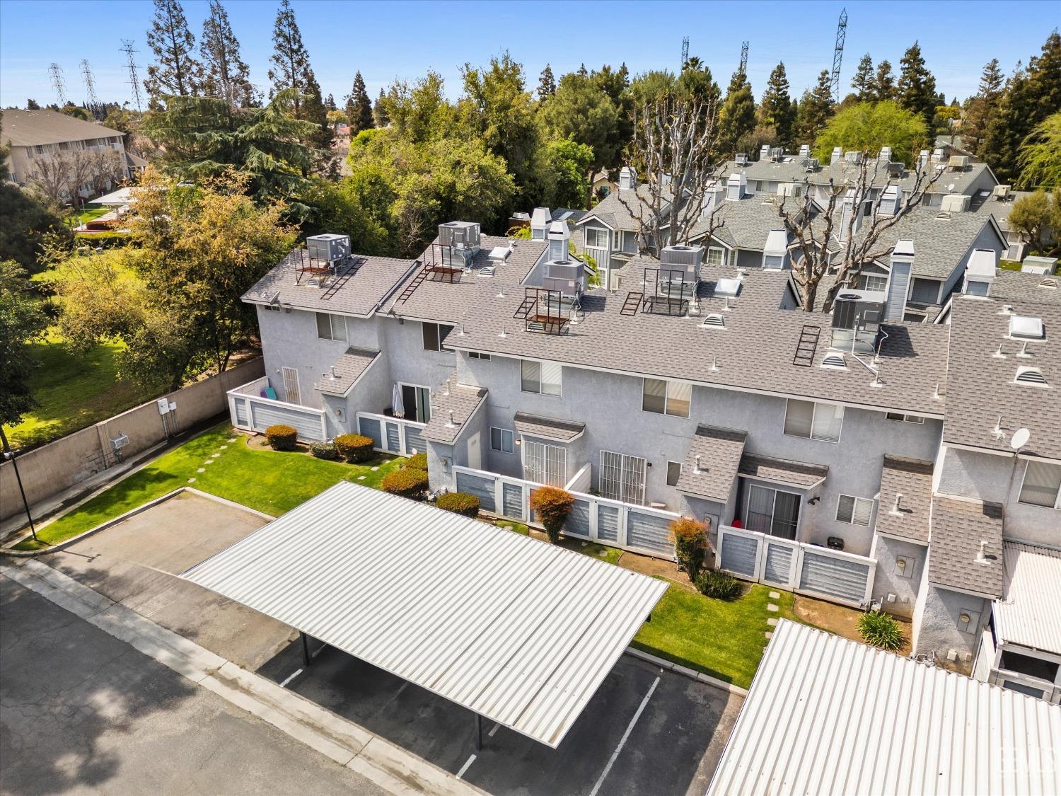 Undisclosed Address Bakersfield, CA 93311 - Photo 27 of 33 an aerial view of a house with swimming pool and sitting area