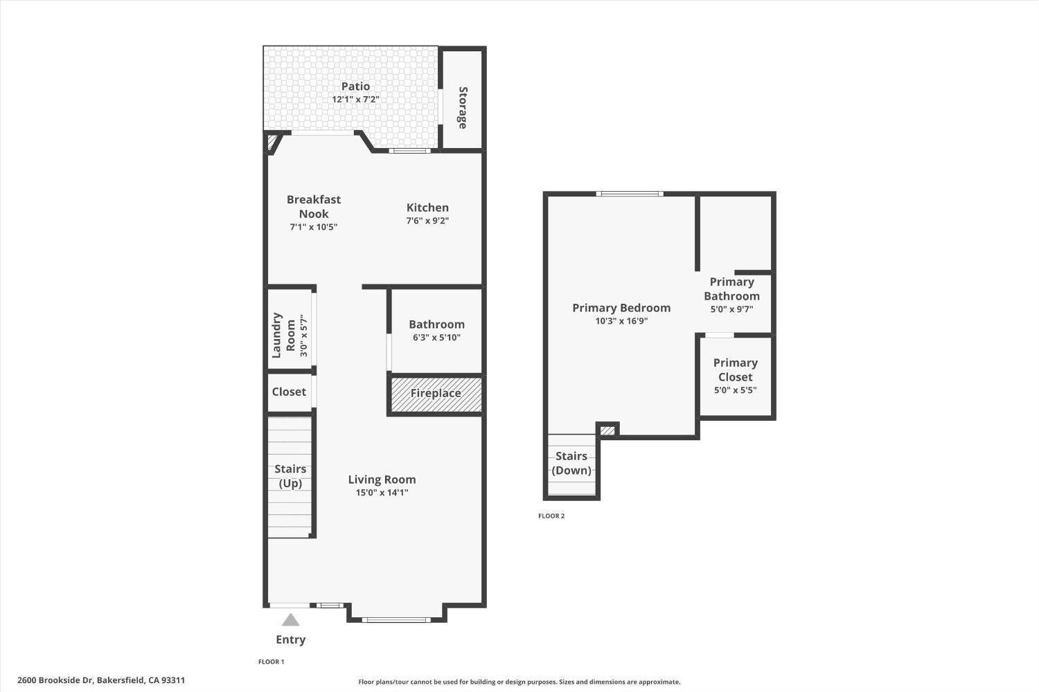 Undisclosed Address Bakersfield, CA 93311 - Photo 31 of 33 a picture of a floor plan