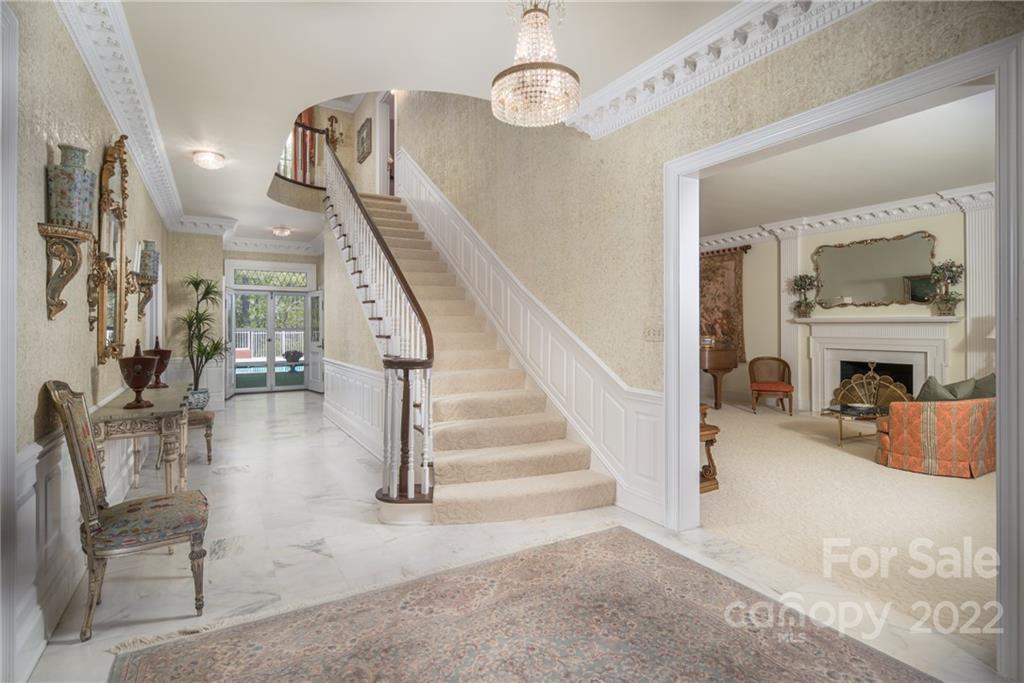 3394 Sandy Ford Road Newton, NC 28658 - Photo 3 of 43 a view of entryway and hall with wooden floor