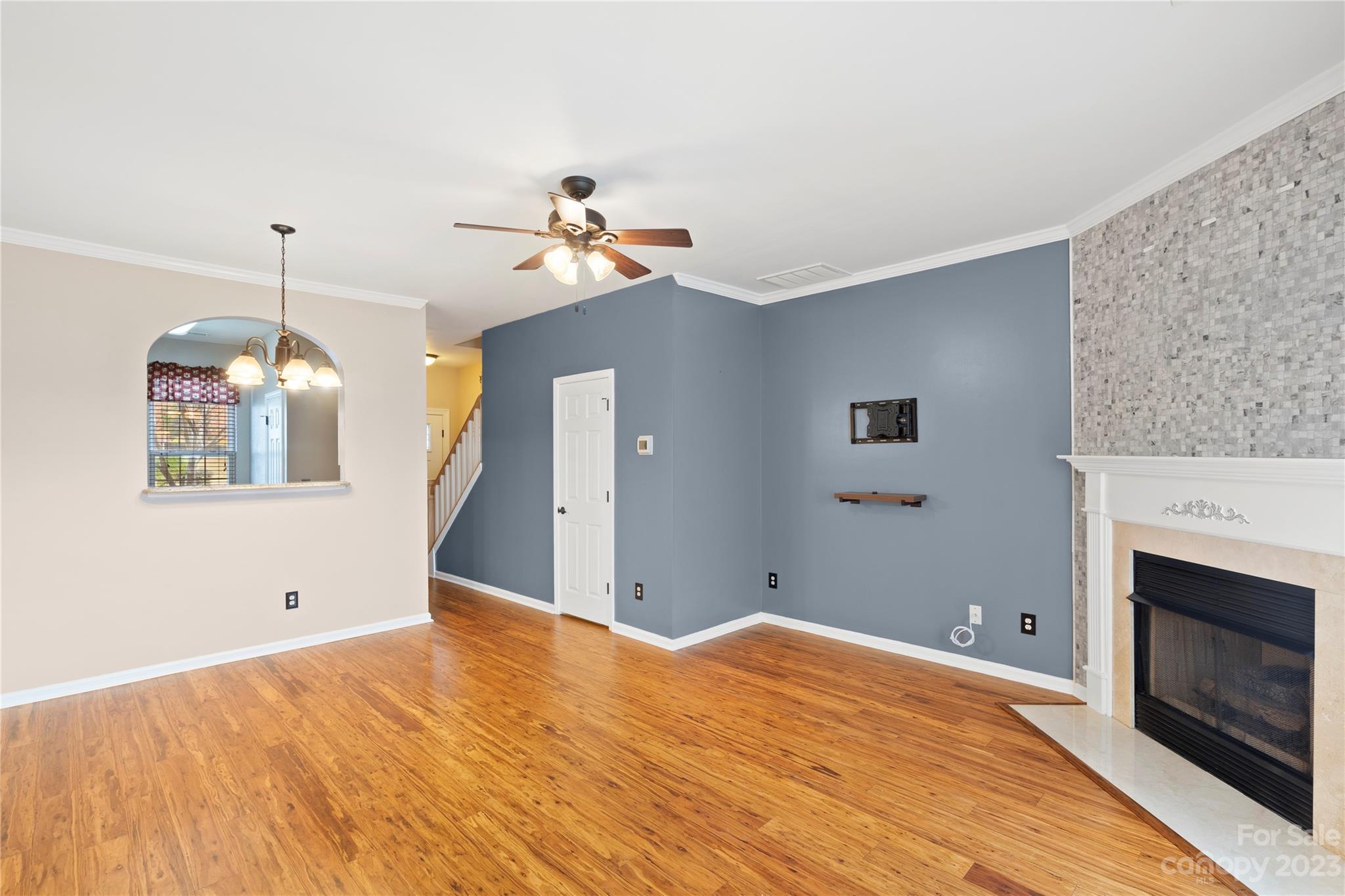 1103 Sienna Sand Way Fort Mill, SC 29708 - Photo 4 of 26 a view of a livingroom with a fireplace