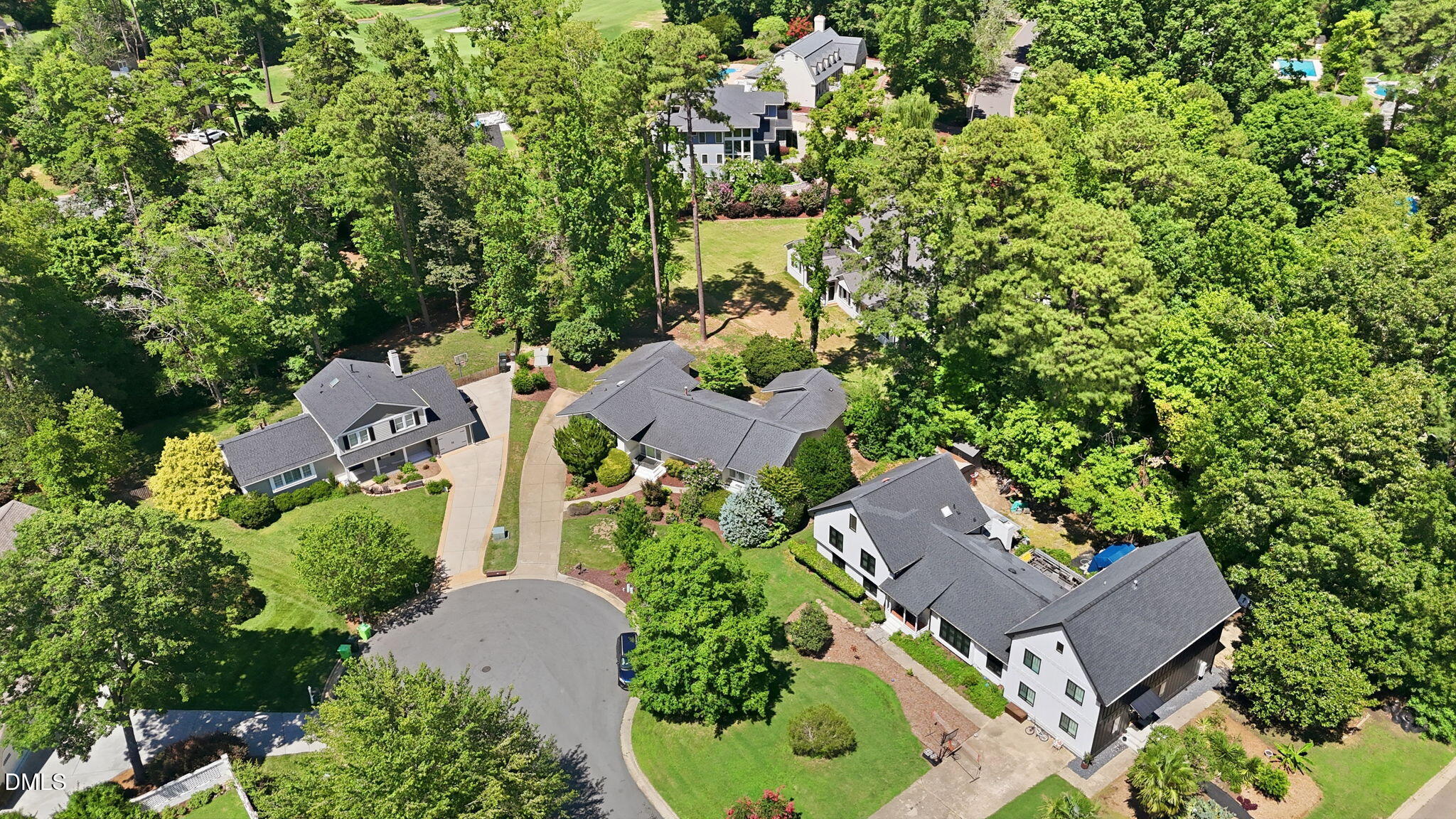 6804 Woodhaven Court Raleigh, NC 27615 - Photo 39 of 41 Aerial View