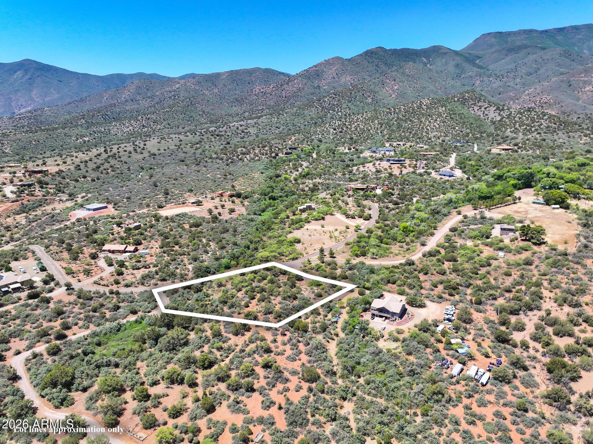 2350 West Quail Springs Ranch Road Cottonwood, AZ 86326 - Photo 17 of 24 a view of a sky from a mountain