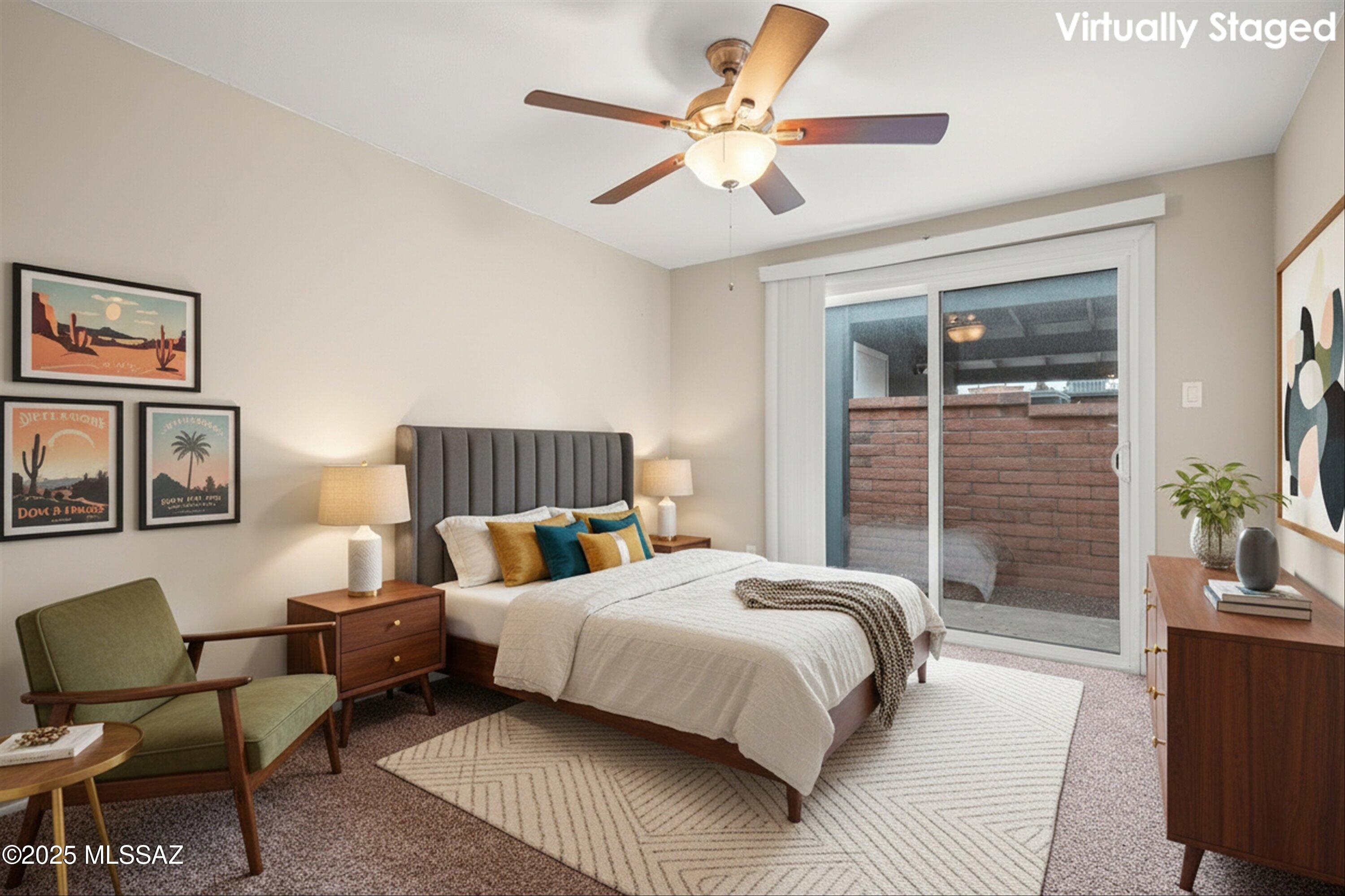 4458 East Fort Lowell Road Tucson, AZ 85712 - Photo 11 of 21 Staged Guest Room