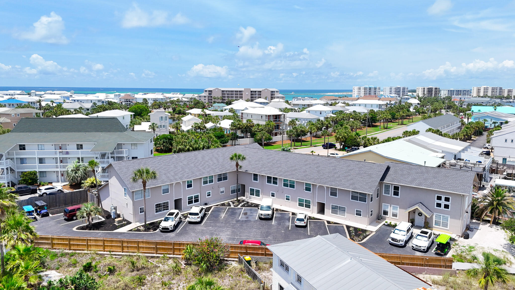 130 Durango Road, Unit 104 Destin, FL 32541 - Photo 44 of 46 an aerial view of multiple house