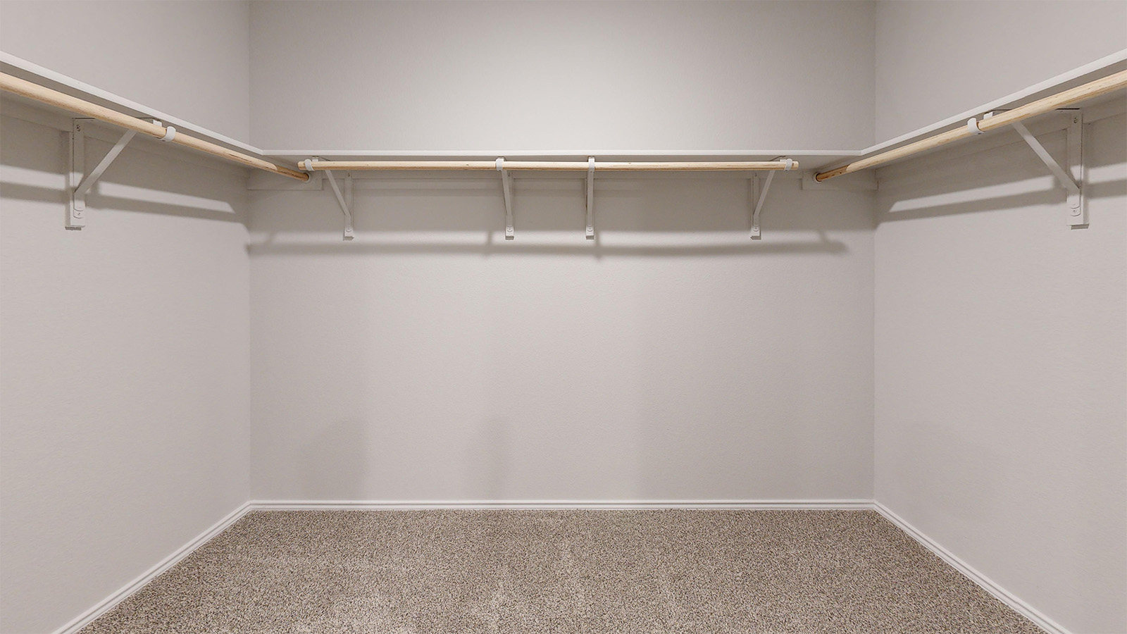 160 McNamara Court Jarrell, TX 76537 - Photo 13 of 27 a view of an empty walk in closet