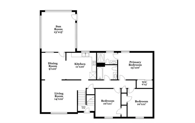 $1,605 | 17243 Chestnut Drive, Belton, MO 64012