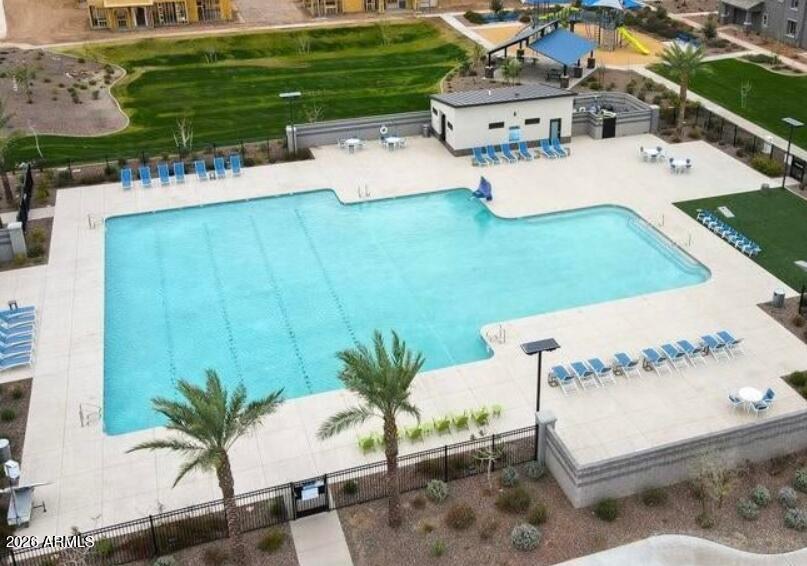 5740 West Raymond Street Phoenix, AZ 85043 - Photo 33 of 41 an aerial view of a house with a yard
