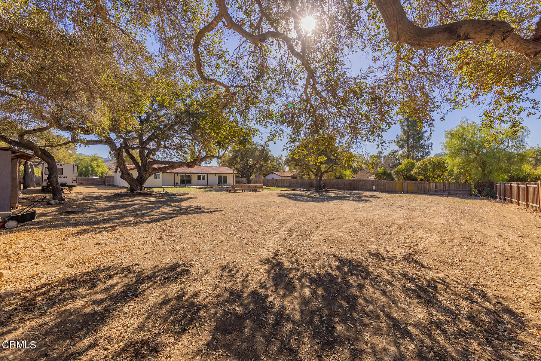 165 Burnham Road Oak View, CA 93022 - Photo 40 of 58 a view of dirt yard with a tree