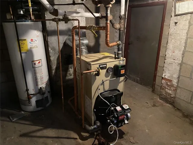 a view of storage and utility room