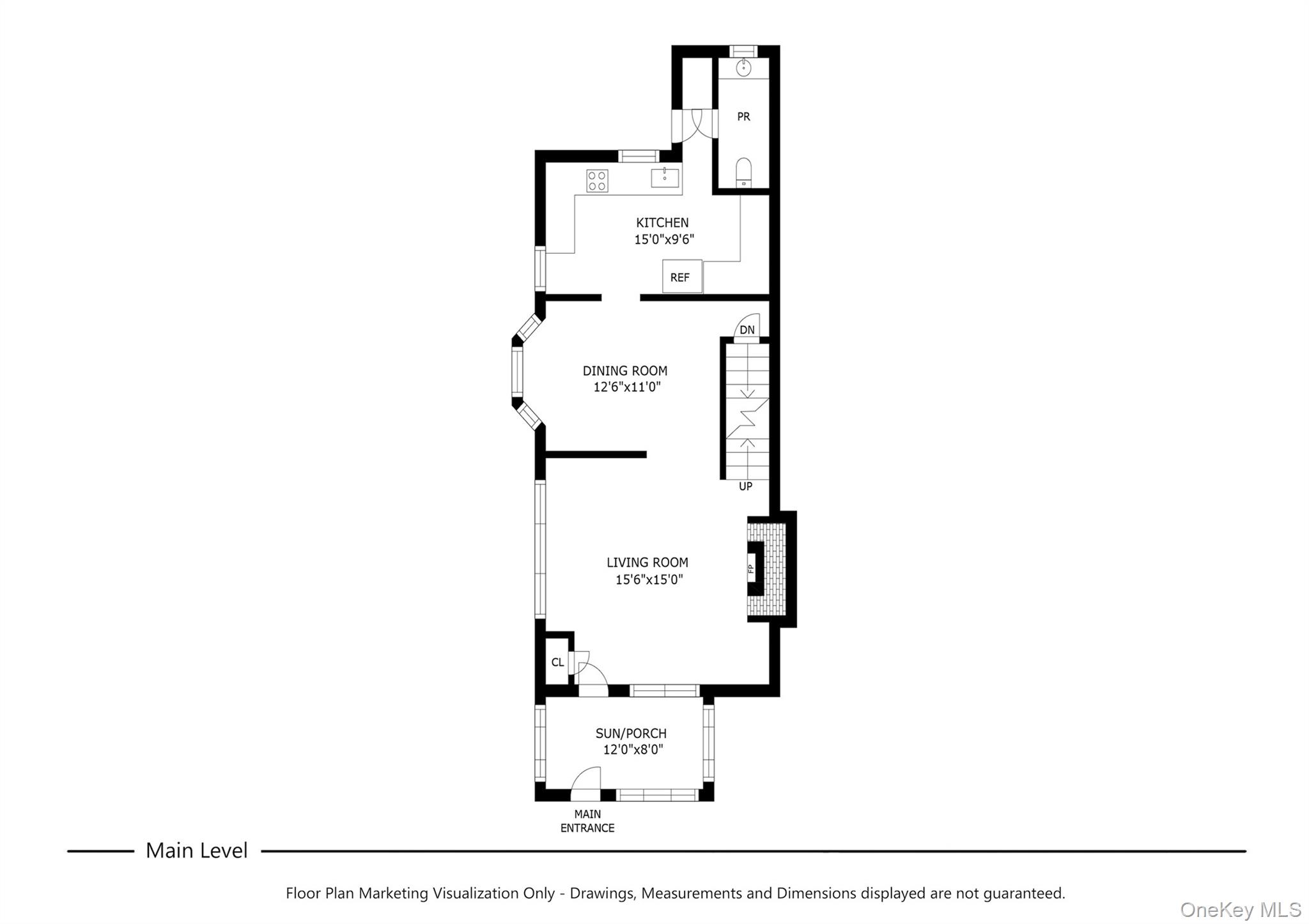 330 First Avenue, Unit LEFT SIDE Pelham, NY 10803 - Photo 18 of 19 a picture of a floor plan