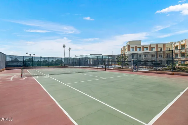 a view of a tennis court