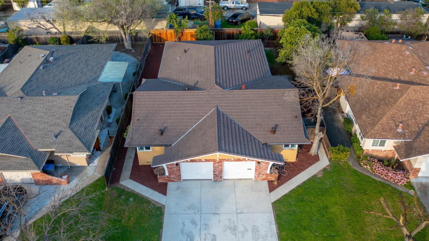 1384 Darryl Drive San Jose, CA 95130 - Photo 31 of 34 an aerial view of a house with a yard