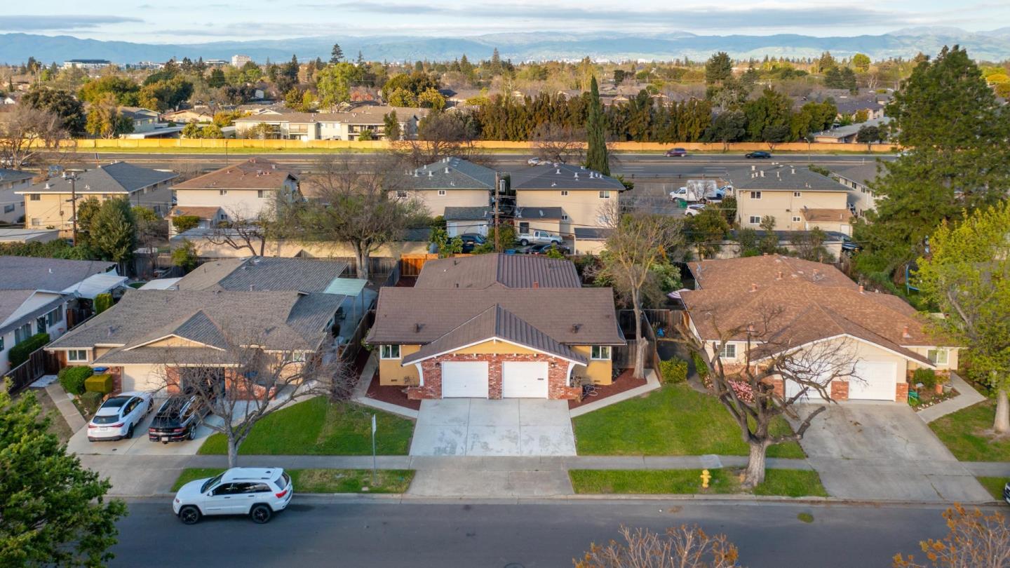 1384 Darryl Drive San Jose, CA 95130 - Photo 34 of 34 an aerial view of residential houses with outdoor space