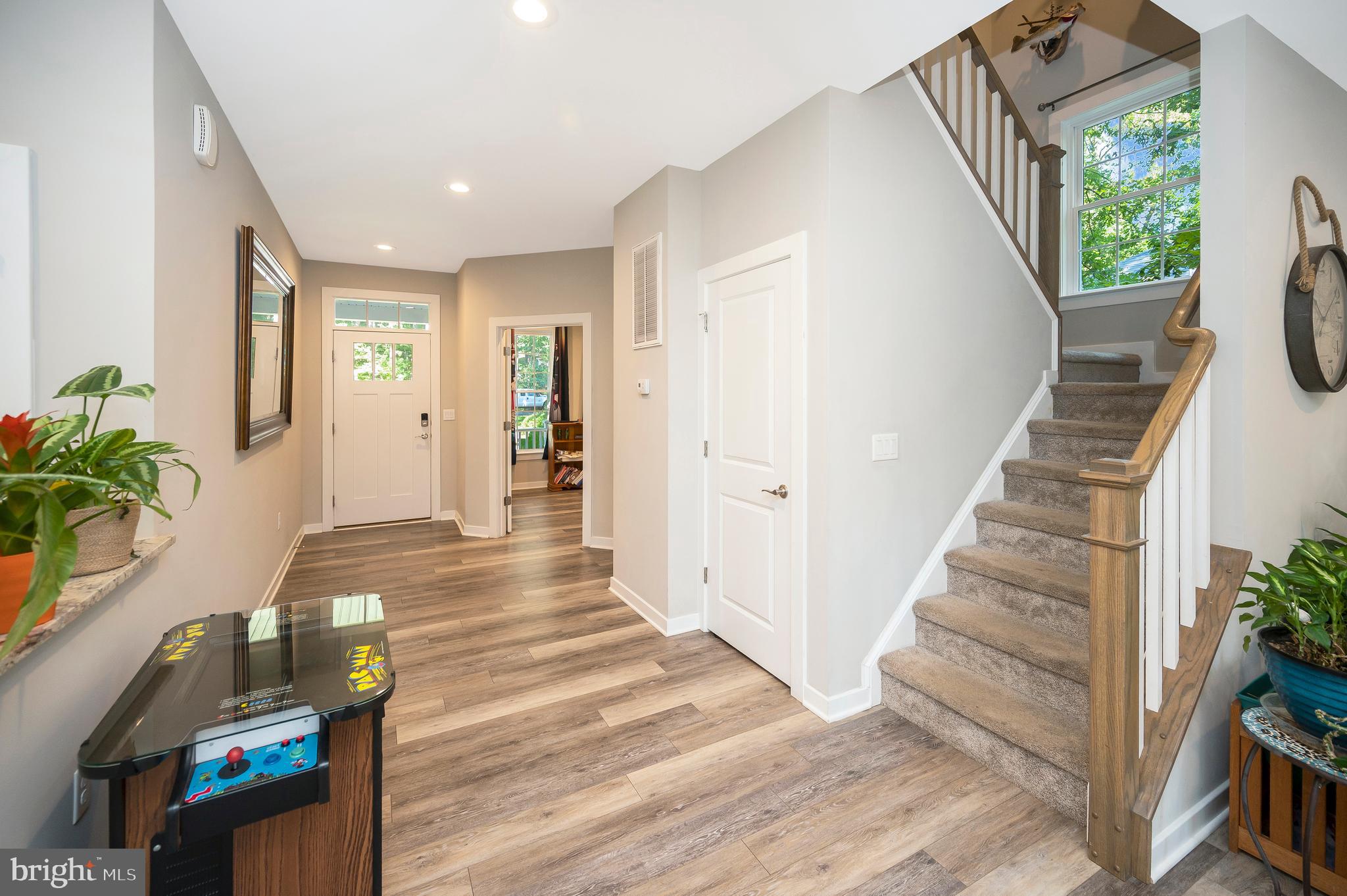 112 Butler Circle Locust Grove, VA 22508 - Photo 18 of 57 a view of an entryway with wooden floor and stairs