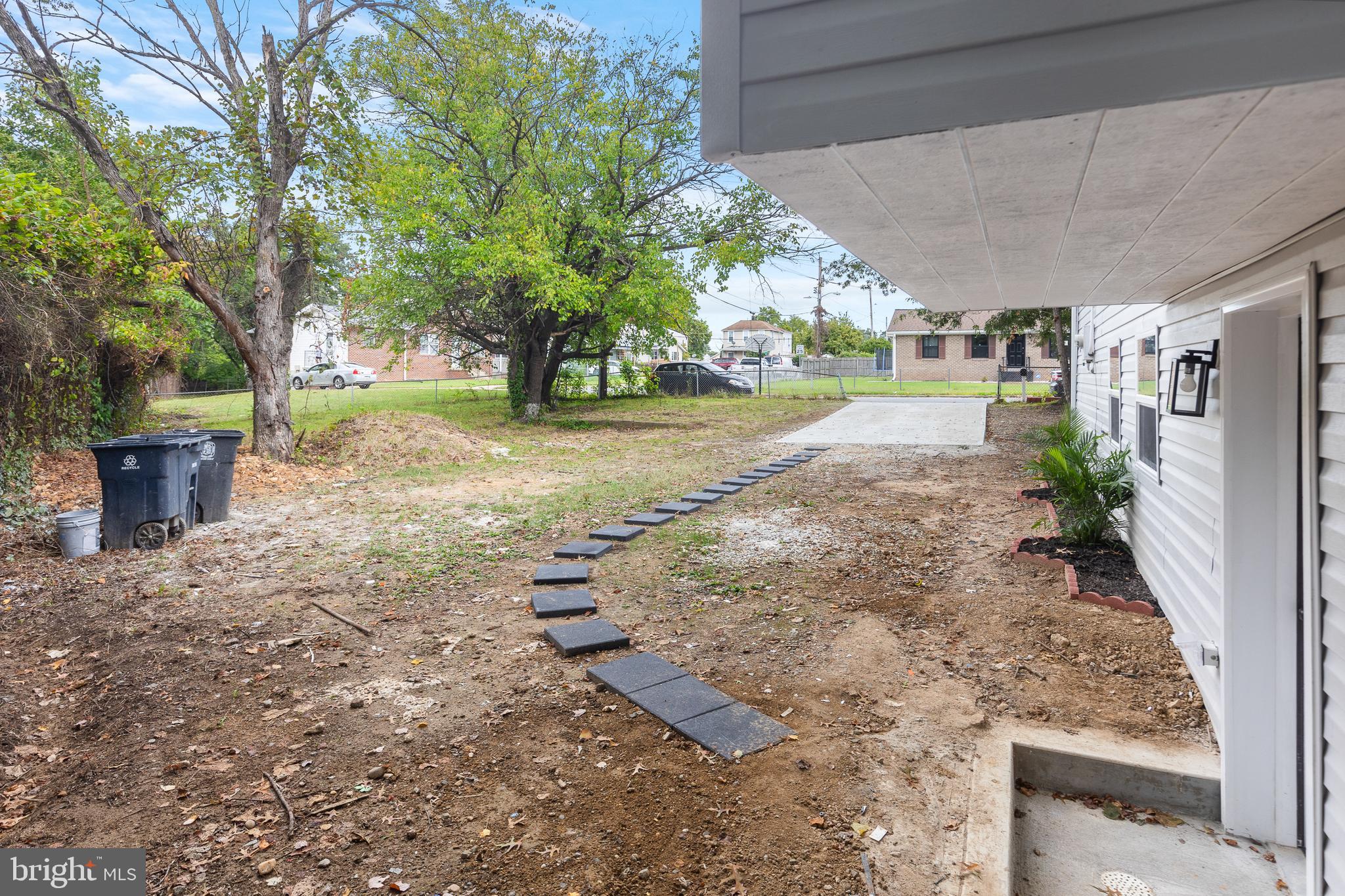 1528 Hunt Avenue Landover, MD 20785 - Photo 26 of 27 a view of a yard with plants and trees