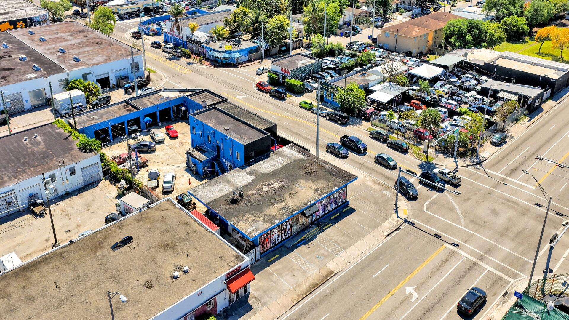 7101 Northwest 7th Avenue Miami, FL 33150 - Photo 6 of 8 an aerial view of a houses with outdoor space