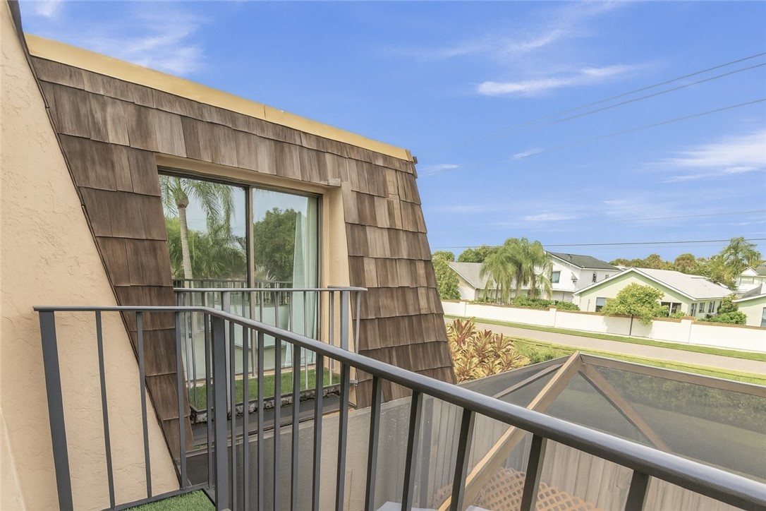 465 East Waverly Place, Unit 8B Vero Beach, FL 32960 - Photo 17 of 28 a view of a balcony