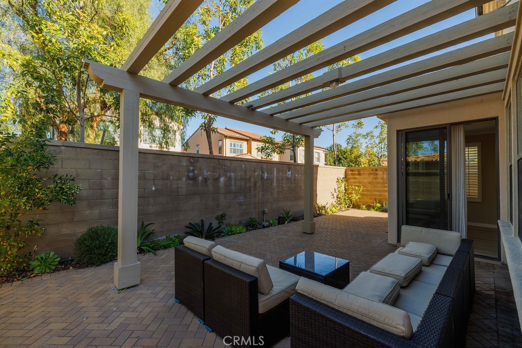 125 Waterleaf Irvine, CA 92620 - Photo 4 of 20 a view of backyard with seating space