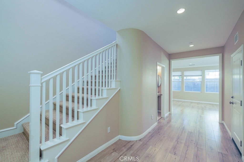 125 Waterleaf Irvine, CA 92620 - Photo 6 of 20 a view of entryway with wooden floor