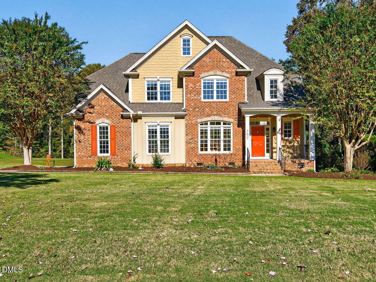 260 Marcellus Way Clayton, NC 27527 - Photo 2 of 47 front view of a house with a yard