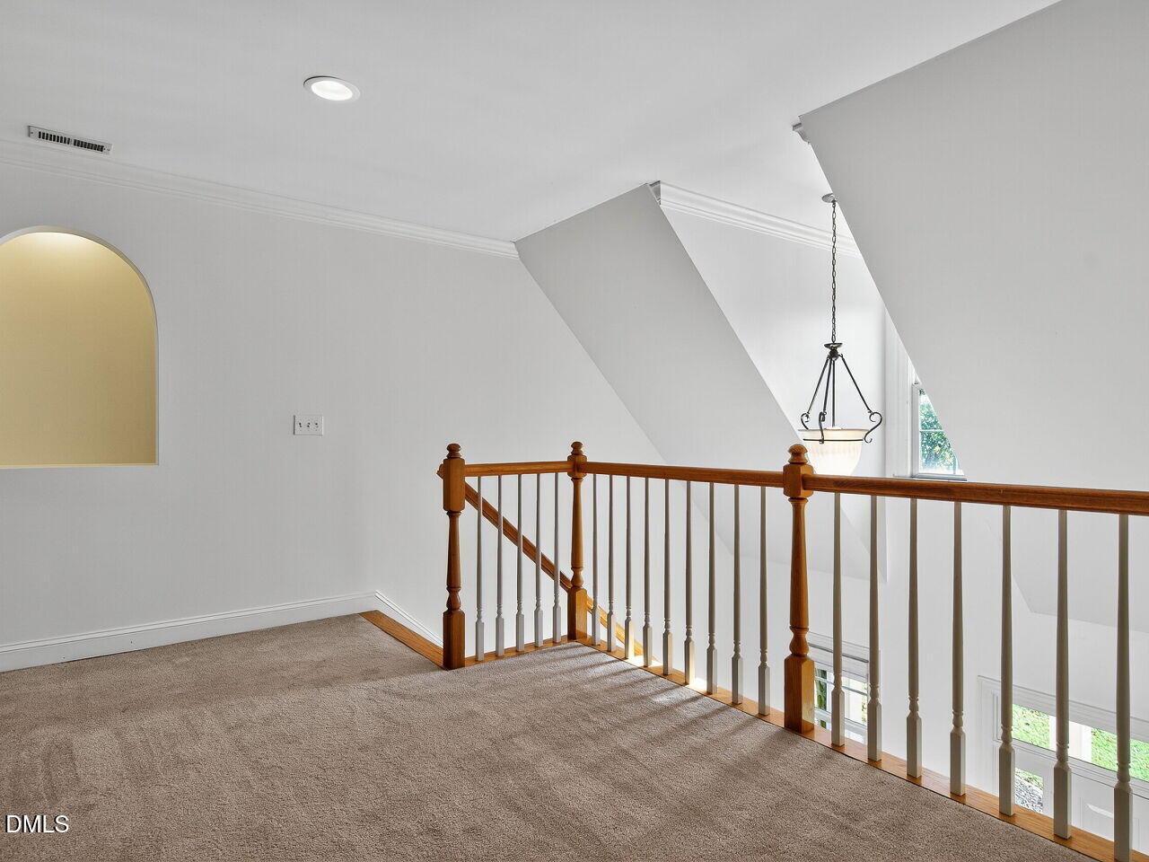 260 Marcellus Way Clayton, NC 27527 - Photo 23 of 47 a view of a hallway to a livingroom with entryway