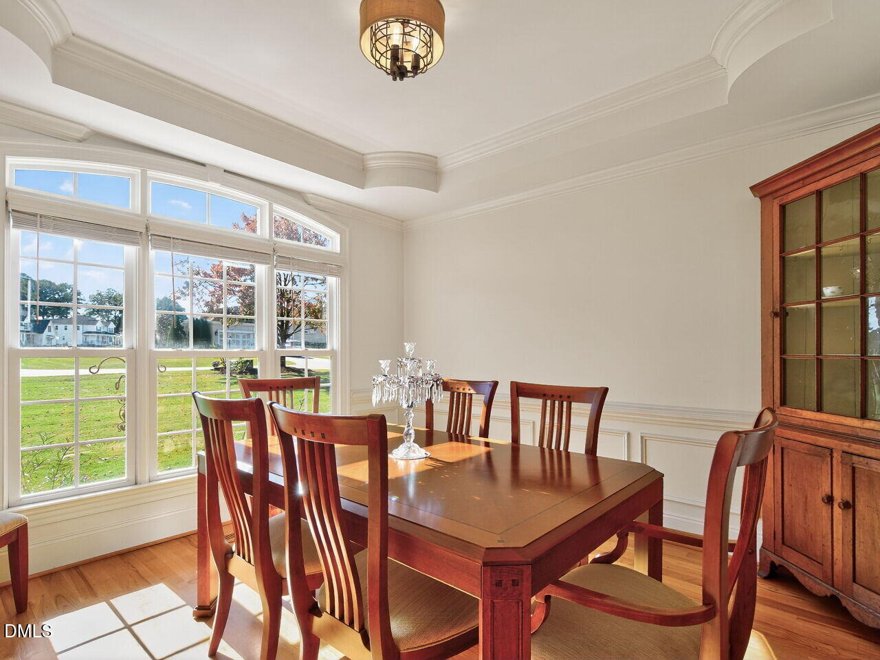 260 Marcellus Way Clayton, NC 27527 - Photo 7 of 47 a view of a dining room with furniture window and outside view