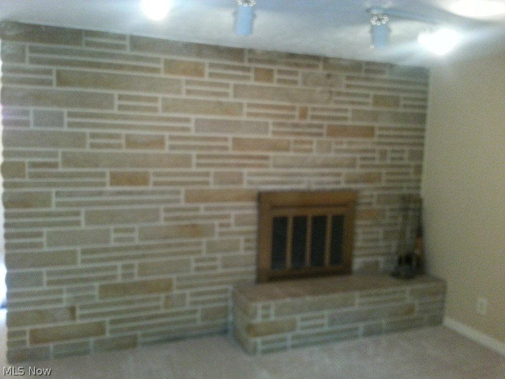 8880 Root Road North Ridgeville, OH 44039 - Photo 15 of 24 one of two fireplaces. this ones in the family room