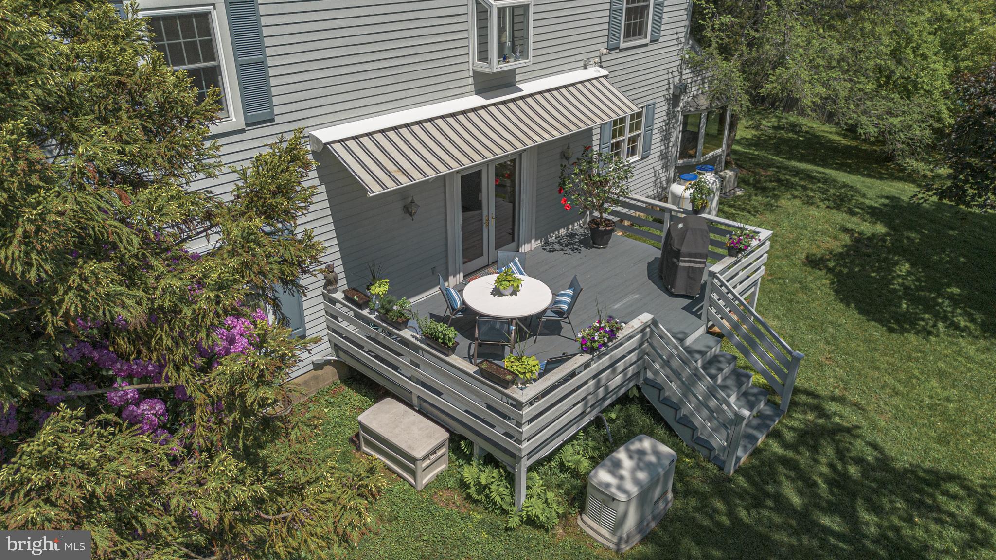 3048 Aquetong Road New Hope, PA 18938 - Photo 27 of 30 a view of a balcony with chairs