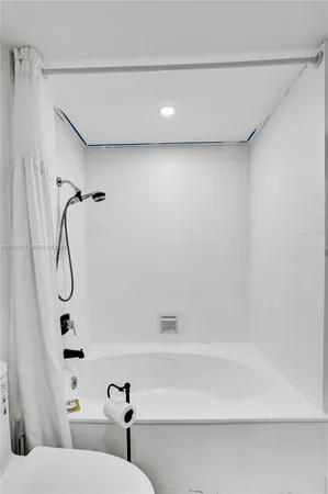 a view of small space with racks on the wall