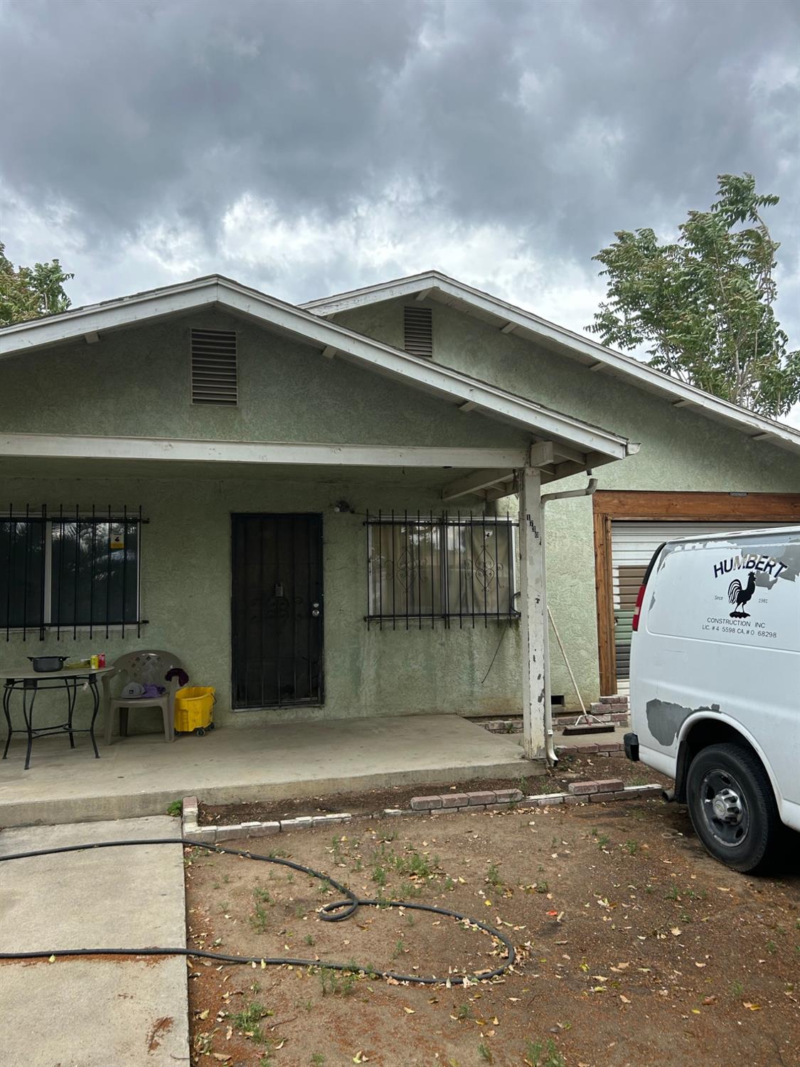 a view of a car garage
