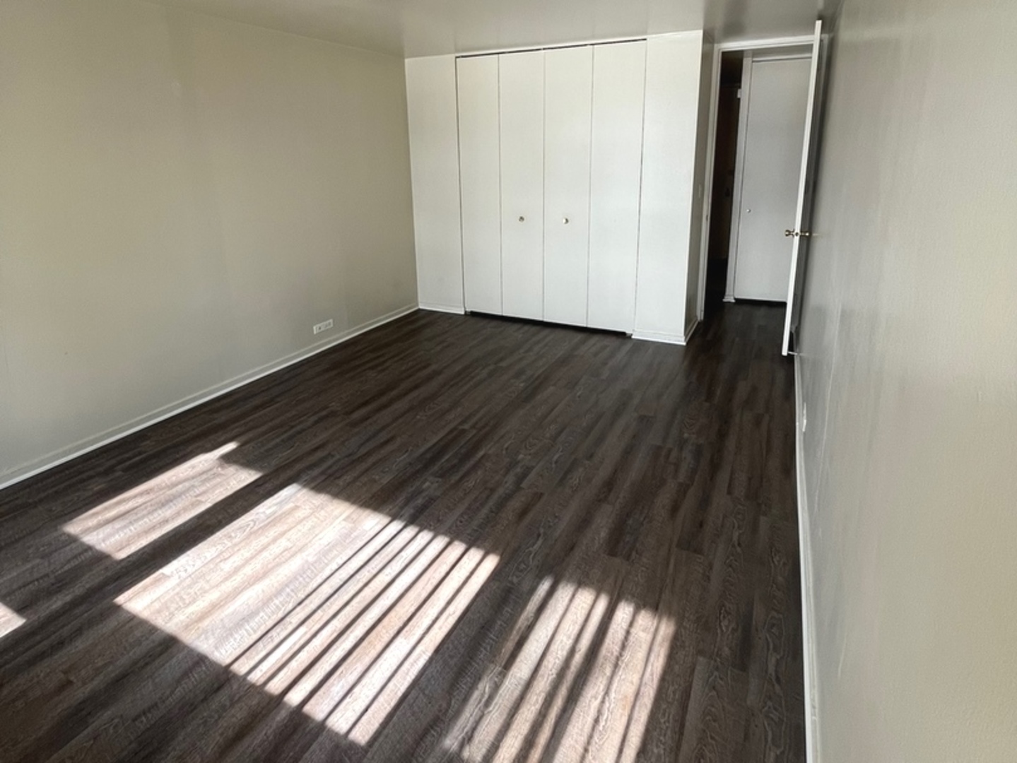 2605 South Indiana Avenue, Unit 301 Chicago, IL 60616 - Photo 15 of 23 a view of empty room with wooden floor