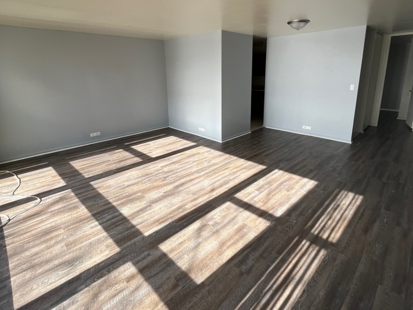 2605 South Indiana Avenue, Unit 301 Chicago, IL 60616 - Photo 2 of 23 a view of wooden floor in an empty room