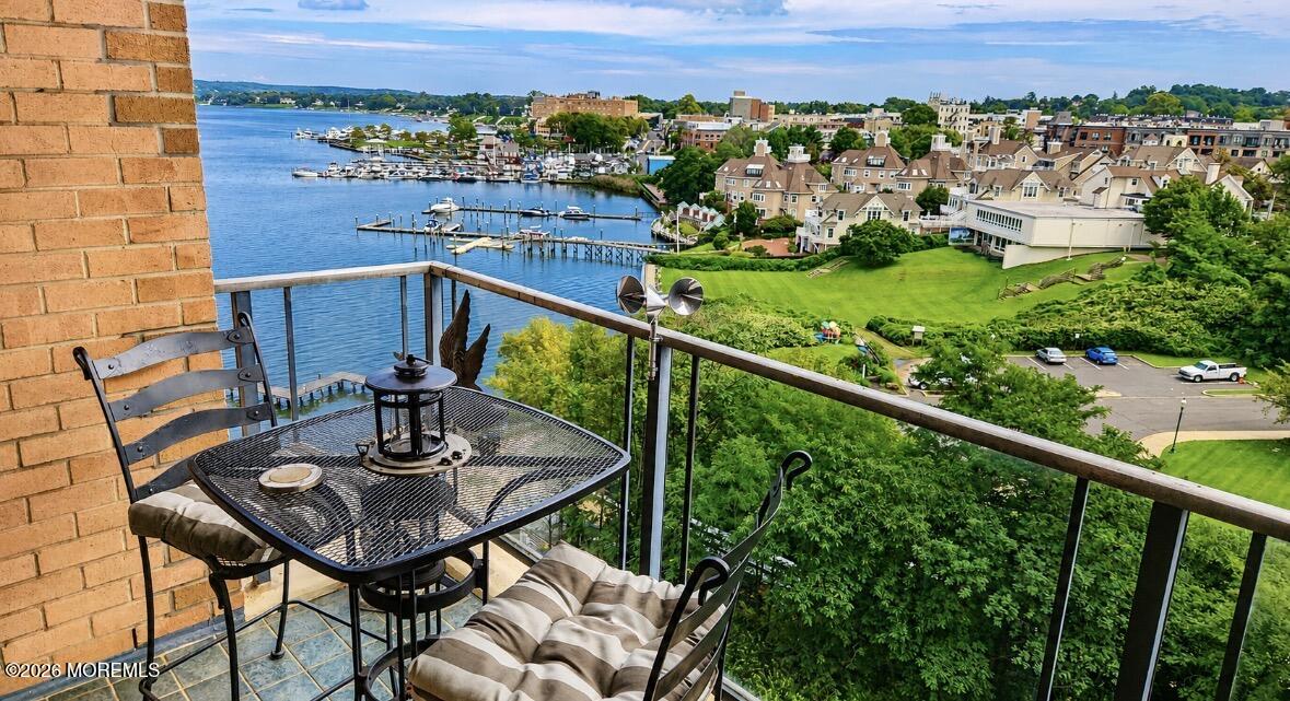 28 Riverside Avenue, Unit 6B Red Bank, NJ 07701 - Photo 4 of 31 Private Balcony with Scenic Views