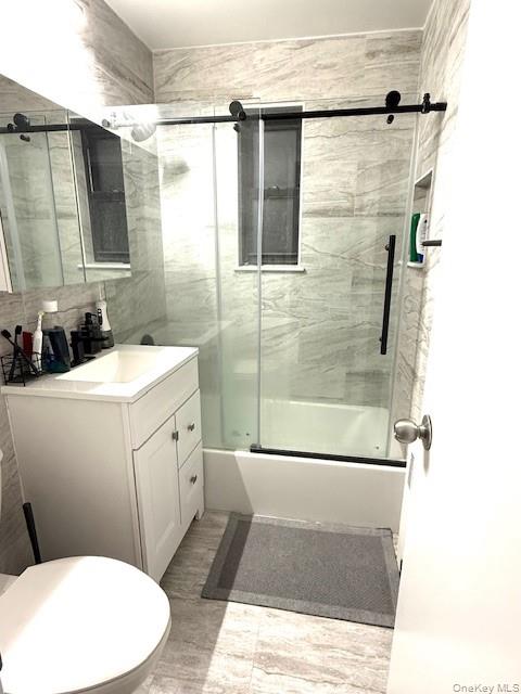 1 Terrace Circle, Unit 3H Great Neck, NY 11021 - Photo 8 of 11 a bathroom with a sink toilet and shower
