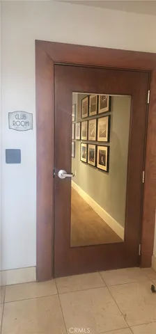 a workspace with furniture and a rug