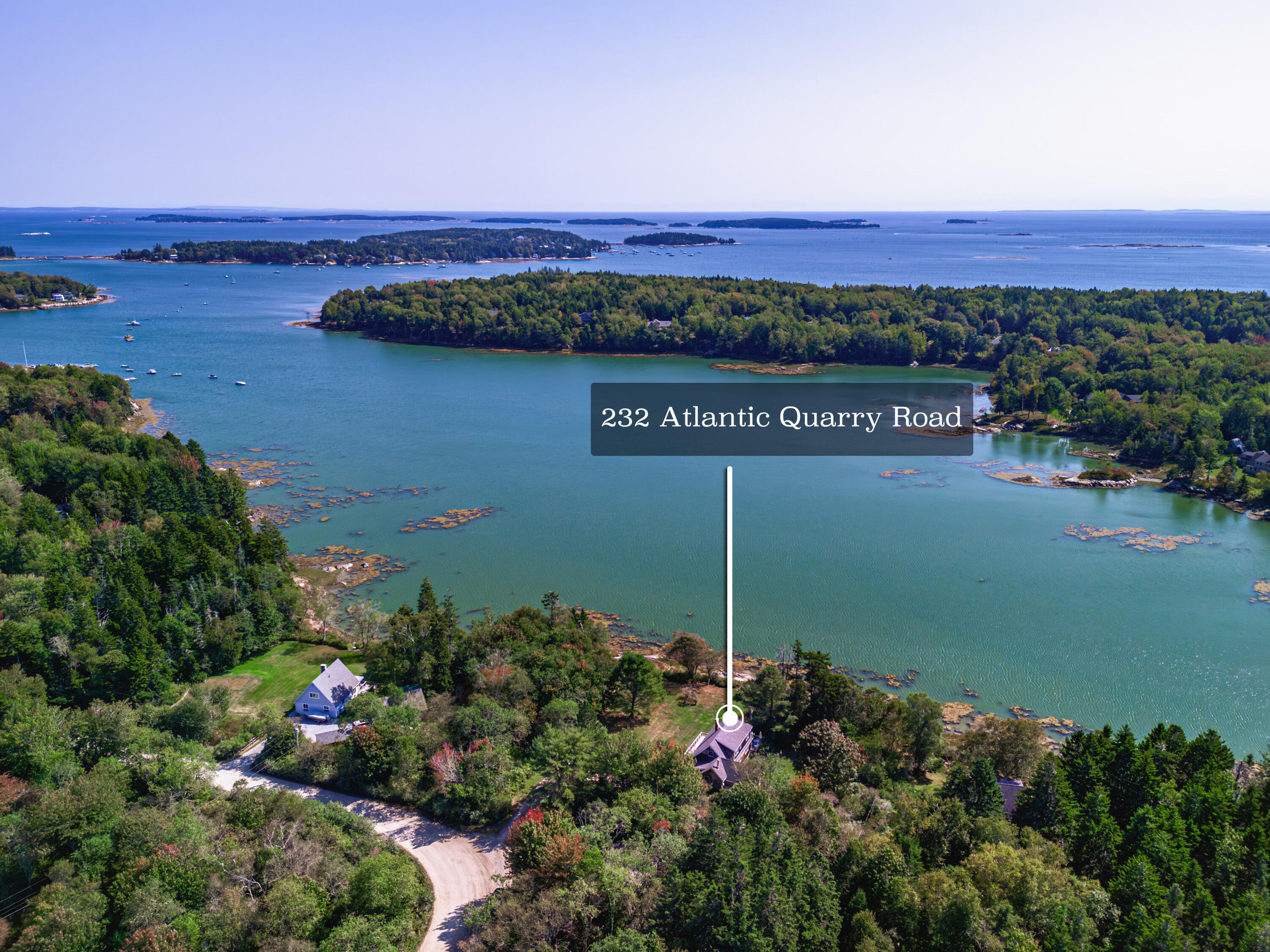 232 Atlantic Quarry Road Spruce Head, ME 04859 - Photo 1 of 59 DJI_20240916115328_0010_D-Enhanced-NR