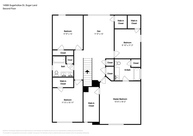 $2,195 | 14906 Sugarhollow Drive, Sugar Land, TX 77498