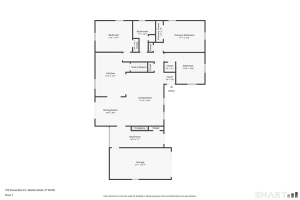 $499,000 | 129 Cloverdale Circle, Wethersfield, CT 06109