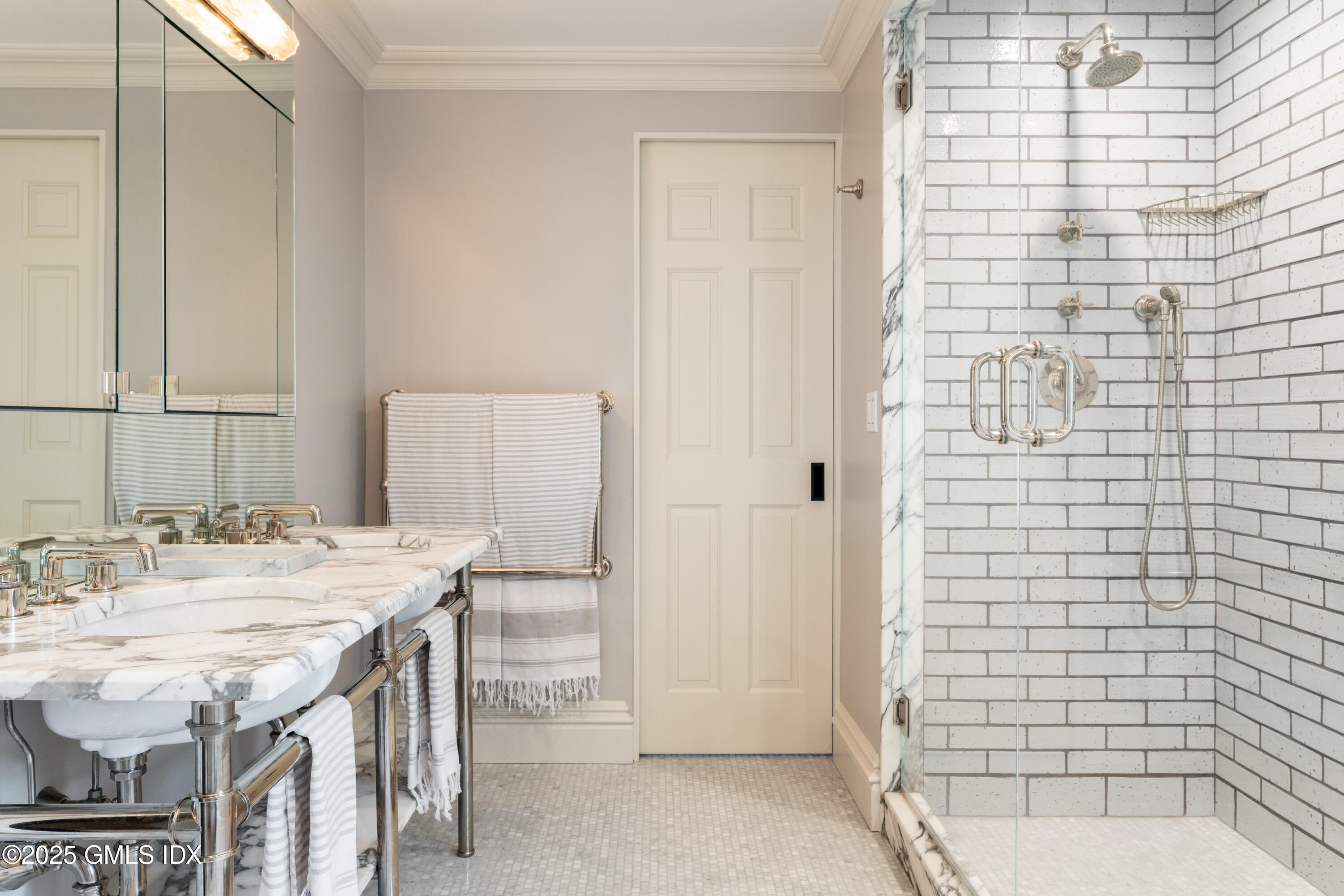 411 Stanwich Road Greenwich, CT 06830 - Photo 26 of 36 Bathroom with Double Sinks