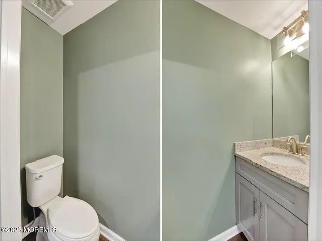 an empty room with a empty space and windows